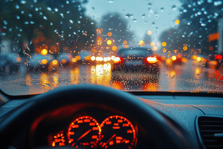 How Weather and Road Conditions Affect Car Accident Liability in California